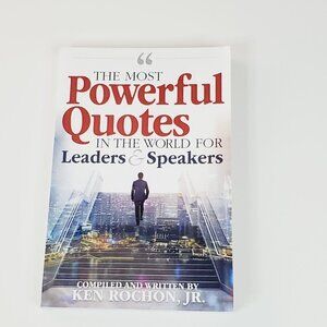 Powerful Quotes Leaders and Speakers Paperback USED